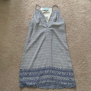 Abstract Sleeveless Razorback Dress